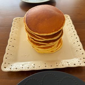 こむぎの作ってみた!投稿(昔ながらのふかふか食感【米粉のパンケーキ】)