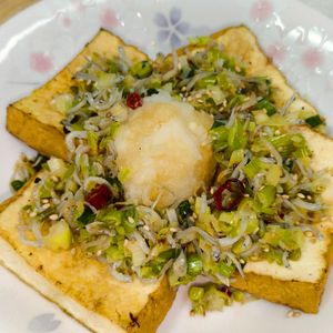 もんぶらん°・*:.。.☆の作ってみた!投稿(厚揚げ食べるならコレ！【ねぎしらす厚揚げ】)