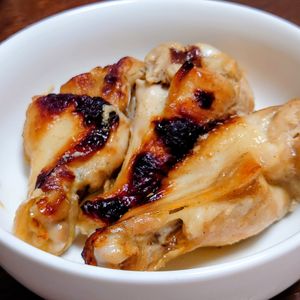 オレンジの作ってみた!投稿(漬け焼くだけオーブン任せ♡『味噌漬けチキン』全員即完食♡)