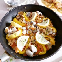 彼が見た目と味にも喜ぶ！プチ贅沢ごはん！パエリア