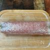 衝撃的な簡単さ！【豆苗と梅の豚ロール】の工程2