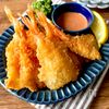 子供大喜び！【ぺったんこエビフライ】少ない油でカリッと♪