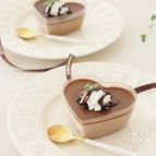 材料3つ♡混ぜて冷やすだけ！ヘーゼルナッツ香るチョコプリン