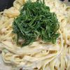 ゆみの作ってみた!投稿(和風ヘルシークリーム!ツナと牡蠣だし豆乳クリームパスタ)