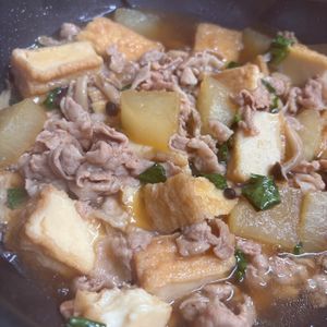 えみりんの作ってみた!投稿(味染み大根じゅわっと美味しい♡【豚バラ大根の煮物】)