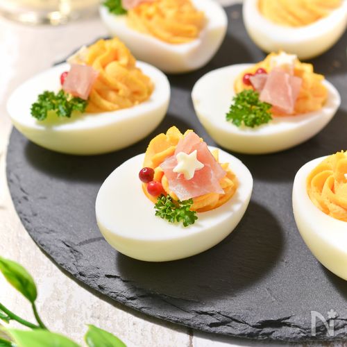 デビルドエッグ｜15分で華やかおもてなし卵料理