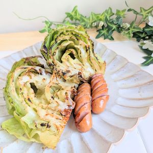 AYANO.•*¨*•.☆の作ってみた!投稿(キャベツがごちそう！【キャベツステーキ チーズがけ】)