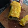 【くるくる包むだけ】卵巻きキンパ風チャーハンの工程5