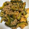 tomo🤗の作ってみた!投稿(《調味料全て大さじ1》簡単♪ゴーヤと厚揚げの肉味噌炒め)