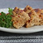 卵焼き器で焼く、デカ鶏バーグ