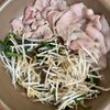 【豚ニラもやしのにんにく味噌炒め】ご飯が進む♫の工程2