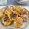 焼きとうもろこし風味♪ 豆腐入り豚ひき肉のコーンボール