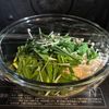 電子レンジで作る♪【えのきニラたま】の工程2