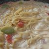 『アボトマクリームパスタ』生クリームいらずの時短ソースの工程4