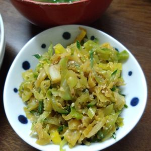 ぷりまめの作ってみた!投稿(【即席キャベツときゅうりの中華風サラダ】あと一品作り置きにも)