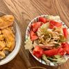 riの作ってみた!投稿(レンジで簡単！【蒸し鶏と長ねぎのやみつきサラダ】胡麻油香る♩)