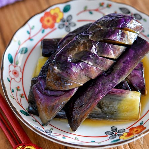 なすのだし醤油漬け【作り置き】