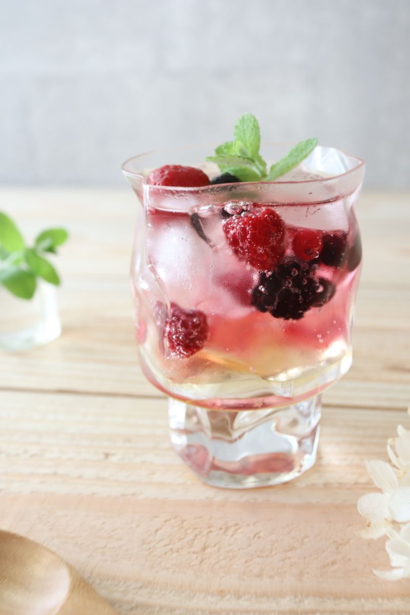 ミックスベリーソーダ | レシピサイトNadia