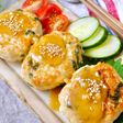 節約おかず♡『味噌マヨ大葉つくね』