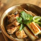 年越しそばに！焦がしネギととりもも肉のそば