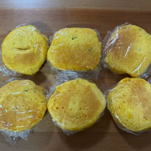 254515の作ってみた!投稿(米粉で作る♪ふんわりかぼちゃパンケーキ【砂糖不使用】)