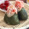 簡単やみつき♡枝豆とカニカマの塩おにぎりの工程3