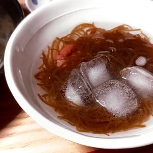 こまりこ😃の作ってみた!投稿(チュルンと毎日でも飲みたい♡もずくと梅のさっぱりスープ)