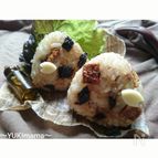 干し大根とドライトマトのめんつゆオイルおにぎり〜お弁当〜