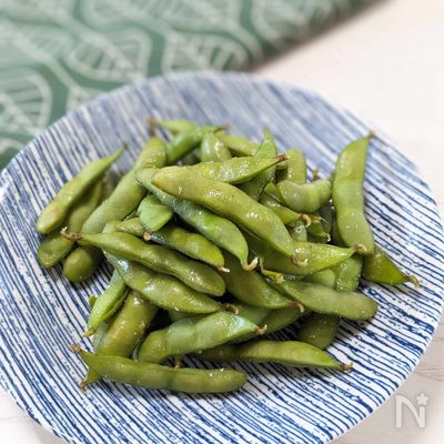 【枝豆の美味しい茹で方】時短節水。