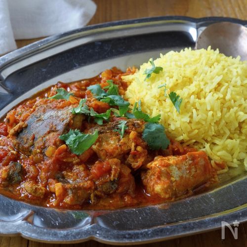 鯖缶で簡単、栄養もたっぷり!【スパイス鯖カレー】