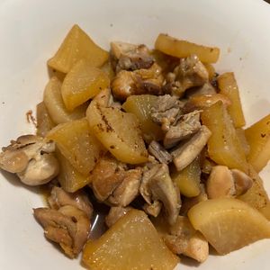 きのあいの作ってみた!投稿(香ばしコク旨！【鶏肉と大根のうま煮】)