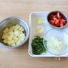 野菜だけで満足！『いんげんとじゃがいものカレー』の工程1