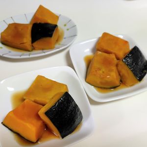 めぇの作ってみた!投稿(かぼちゃの鶏だしうま煮【冷凍・作り置き】)