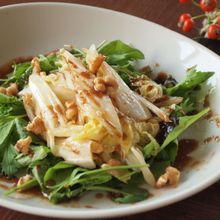 白菜のソテーバルサみそソース