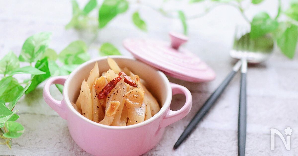 免疫力UP常備菜！『セロリのペペロンチーノ』