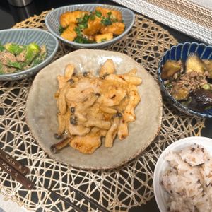 まーやんの作ってみた!投稿(焼くだけ！厚揚げの甘辛ごま生姜焼き｜副菜や作り置きに♪)