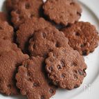 米粉のダブルチョコチップサブレ