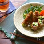 夏野菜の肉巻きソテー