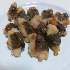 marine55の作ってみた!投稿(しっとりジュワッと【海苔巻きやばチキン】)