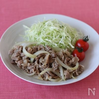 【下味調理】豚の生姜焼き