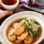 白身魚揚げと白菜の含め煮【#作り置き#包丁不要#レンジ】