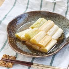 大量消費や作り置きに◎『長ねぎの焼き浸し』