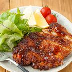 【むね肉の甘辛ソースカツ】男子大絶賛♪