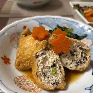 あすこの作ってみた!投稿(【五目茶巾煮】1個で栄養満点！旨味たっぷり☆たんぱく質強化☆)