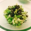 りんの作ってみた!投稿(やみつき♡レタスの海苔ナムル【#簡単 #無限 #包丁いらず】)