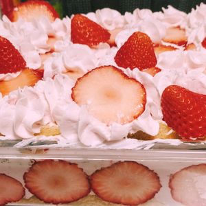 みたろうの作ってみた!投稿(いちごのスコップケーキ)
