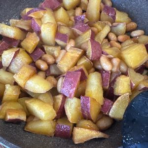 1228377の作ってみた!投稿(さつまいもと大豆の甘辛煮♪ 大人気作り置きおかず。)