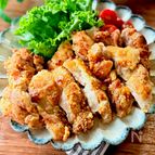揚げずにザクザク！白だし香る♪【和風ごまからあげ】