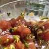 マグロと長芋の薬味ユッケ丼の工程4
