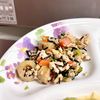 ケの作ってみた!投稿(栄養満点でダイエットにも!【小松菜とひじきの炒り豆腐】)